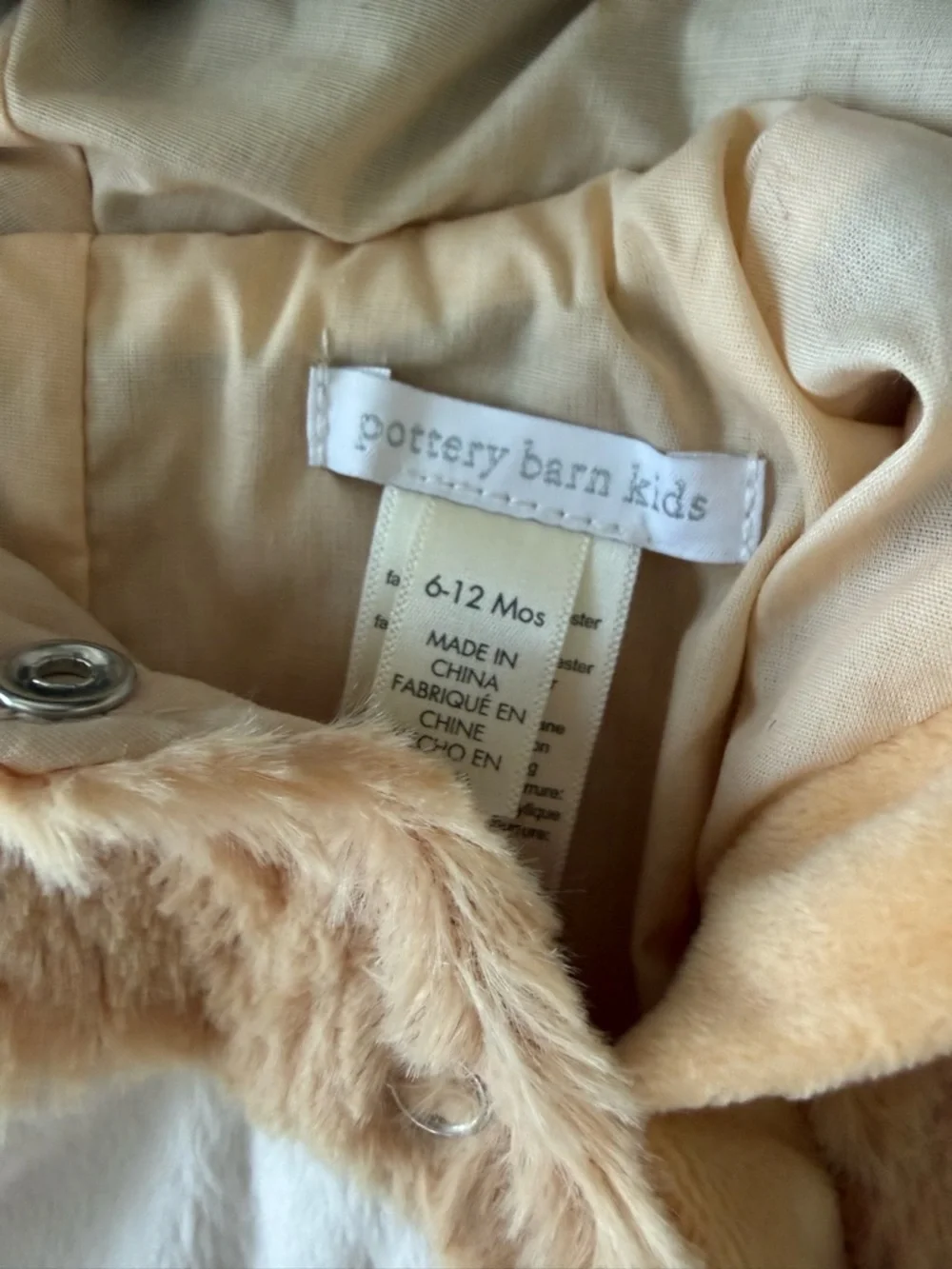 POTTERY BARN KIDS BABY LION HALLOWEEN COSTUME SIZE 12-24 MONTHS NEW 1923 - Picture 3 of 5